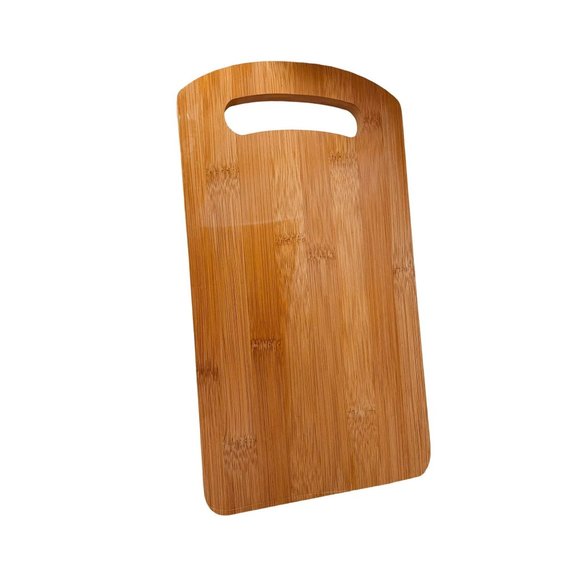 Wooden Chopping Board for Vegetables and Fruits Rectangular Shaped Brown - Picture 5 of 5